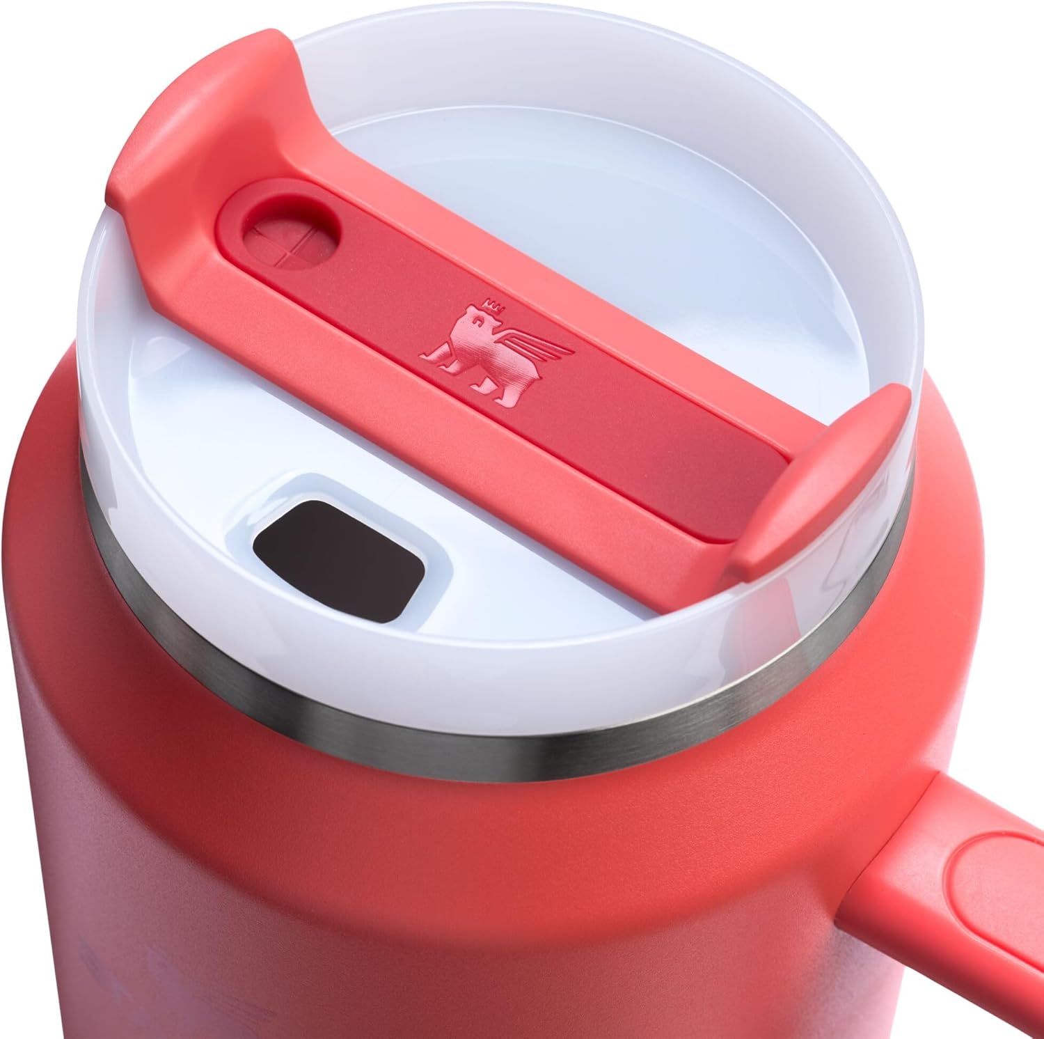 Stanley Quencher H2.0 Tumbler with Handle and Straw 30 oz | Flowstate 3-Position Lid | Cup Holder Compatible for Travel | Insulated Stainless Steel Cup | BPA-Free | Cherry Blossom-Aldronix