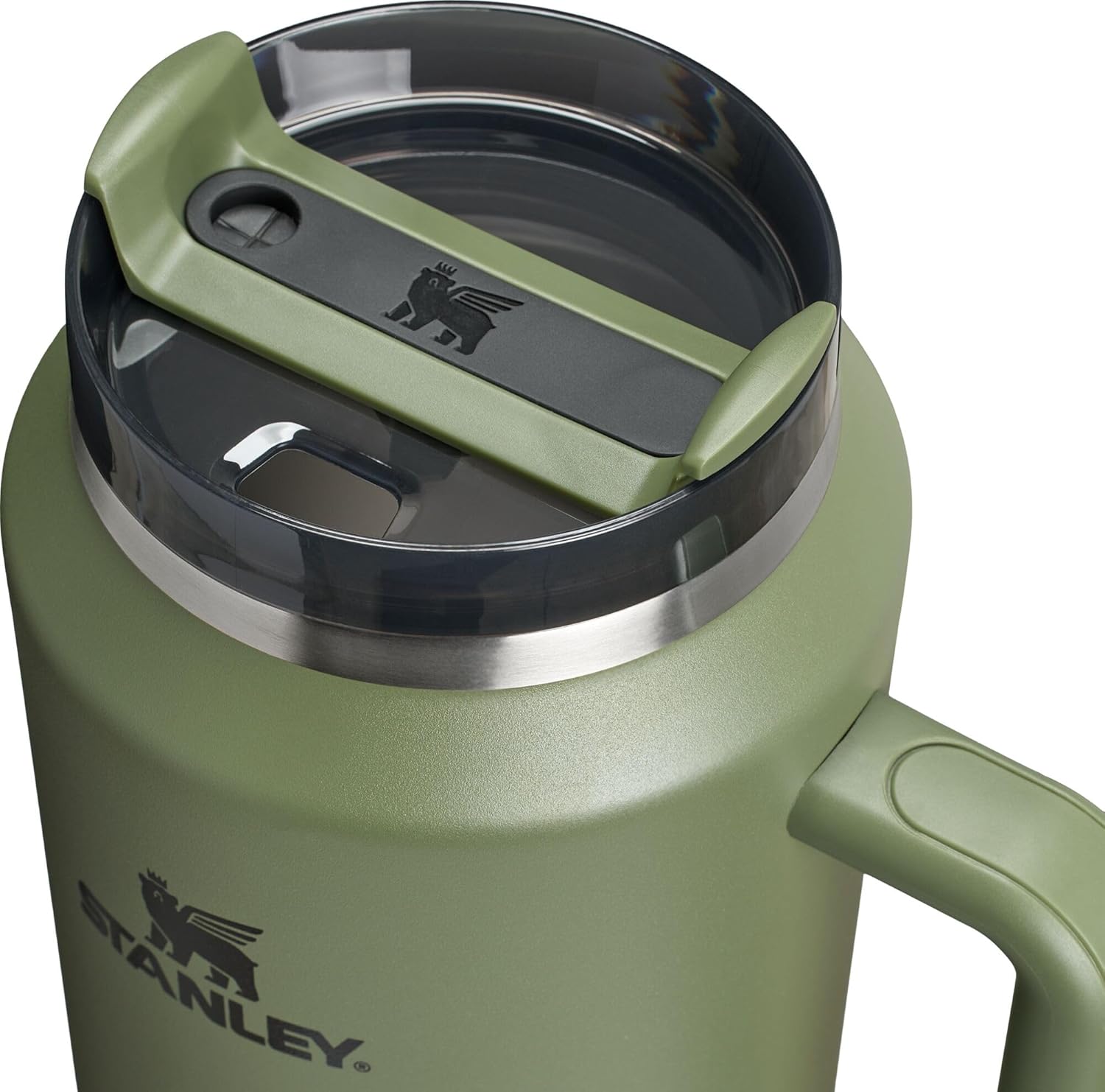 Stanley Quencher H2.0 Tumbler with Handle and Straw 30 oz | Flowstate 3-Position Lid | Cup Holder Compatible for Travel | Insulated Stainless Steel Cup | BPA-Free | Cherry Blossom-Aldronix