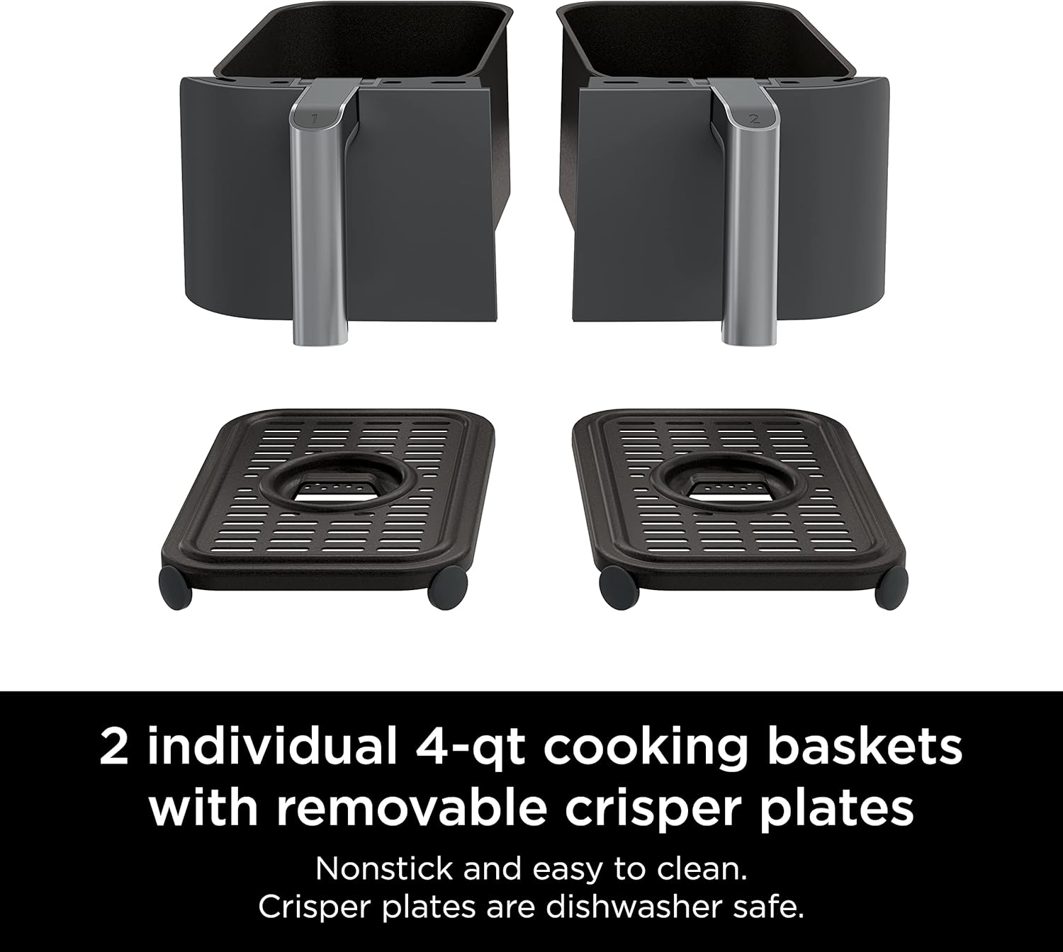 Foodi 10QT 6-in-1 DualZone Smart XL Air Fryer-Aldronix