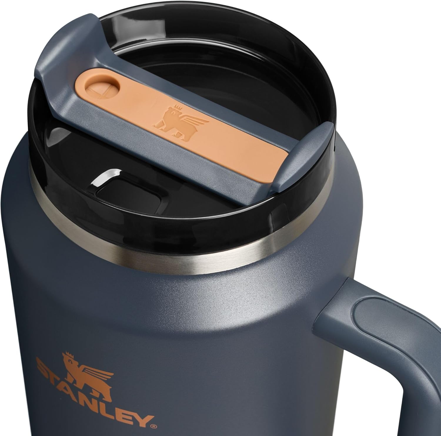 Stanley Quencher H2.0 Tumbler with Handle and Straw 30 oz | Flowstate 3-Position Lid | Cup Holder Compatible for Travel | Insulated Stainless Steel Cup | BPA-Free | Cherry Blossom-Aldronix