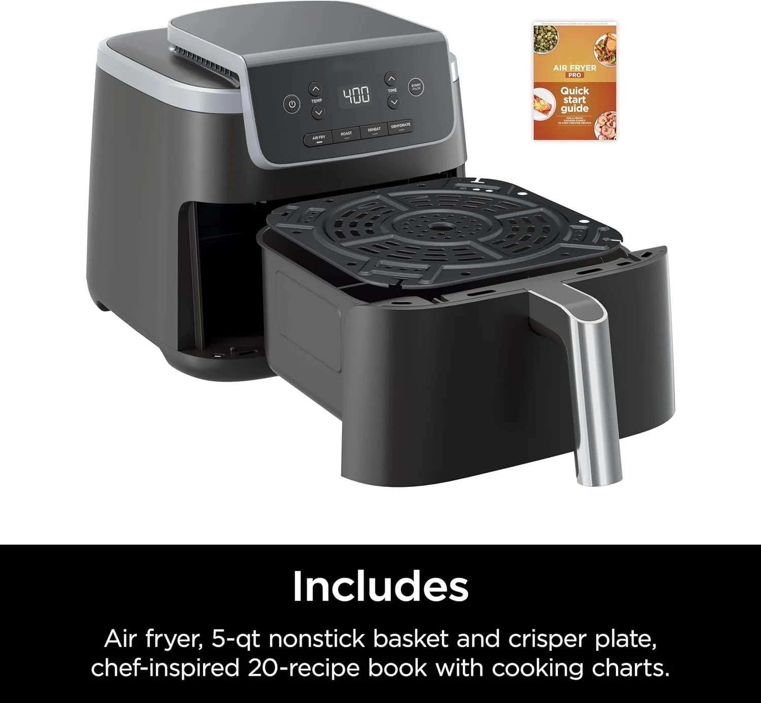 Air Fryer Pro XL 6-in-1 with 5/6.5 QT Capacity