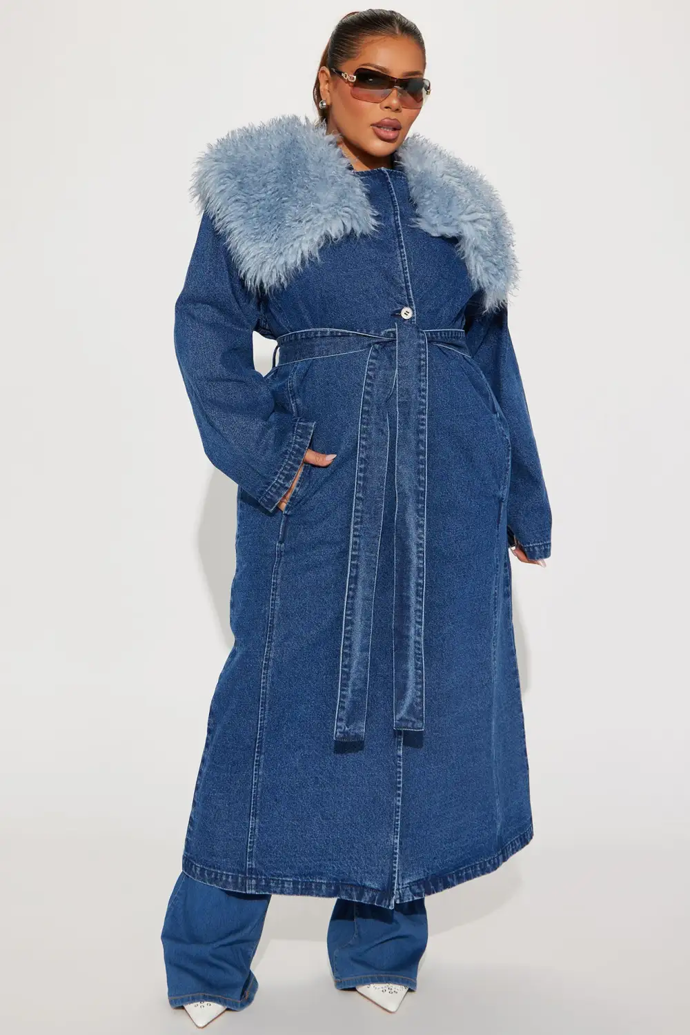 Haven Denim Trench - Dark Wash-Aldronix