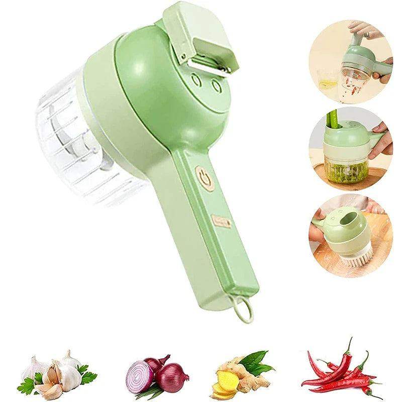 4 In 1 Electric Food Cutter-Aldronix