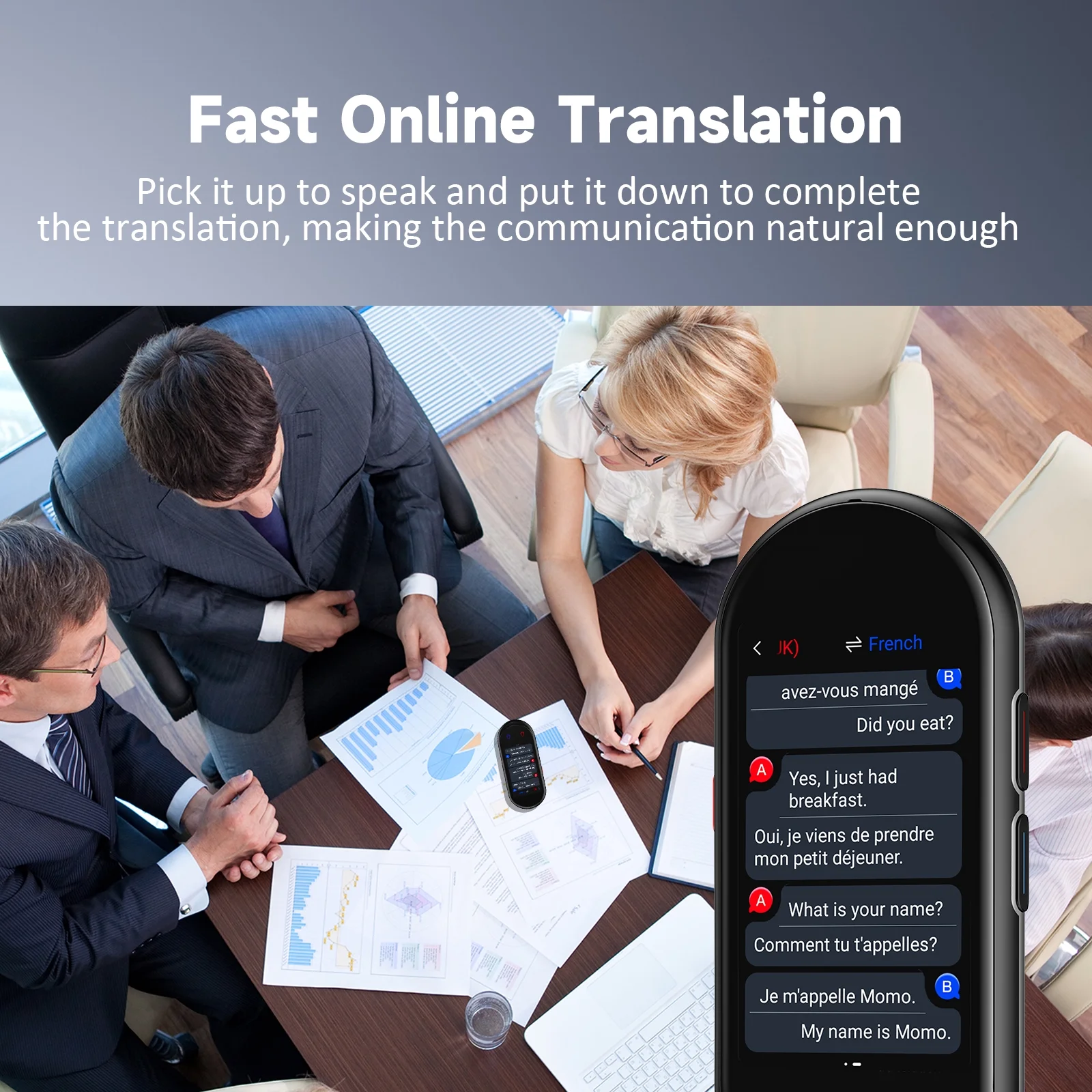 Language Translator Device No WiFi Needed-Aldronix