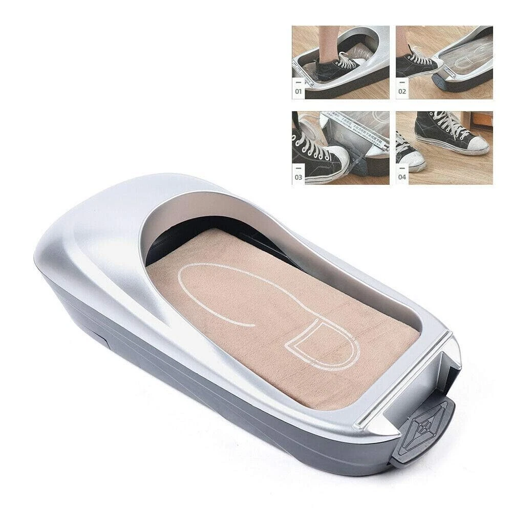Automatic shoe cover machine(Including 1 roll of shoe cover film)-Aldronix
