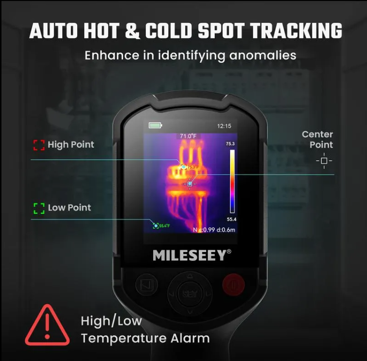 Mileseey TR10 Thermal lmaging Camera, SuperResolution 240 x240-Aldronix