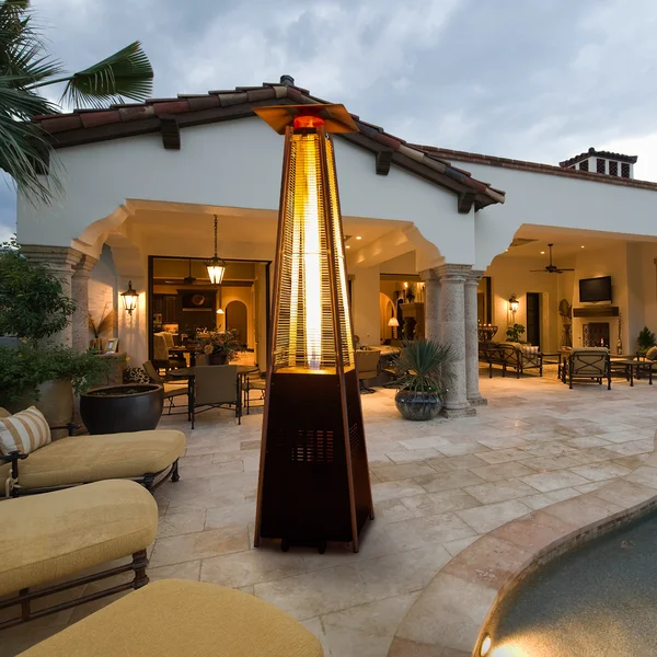 48000 BTU Propane Standing Patio Heater-Aldronix