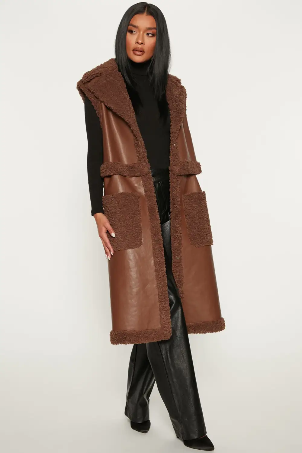 Amsterdam 4 In 1 Coat - Chocolate-Aldronix