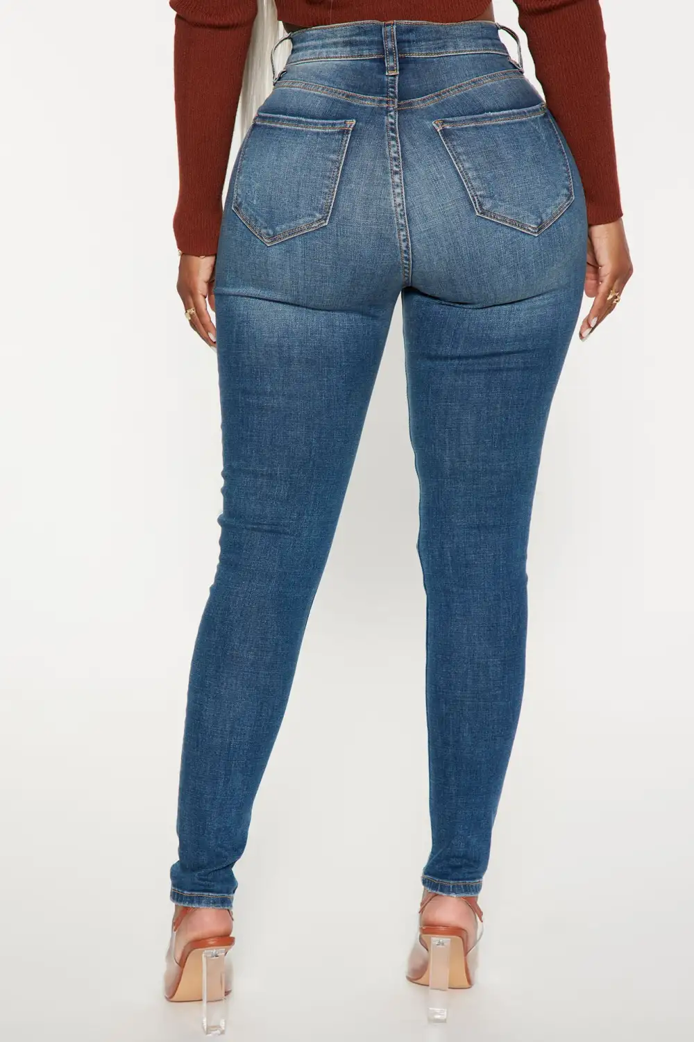 Don't Believe It Skinny Jeans - Dark Denim-Aldronix