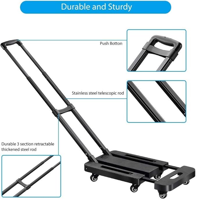 Moving Platform Hand Truck-Aldronix