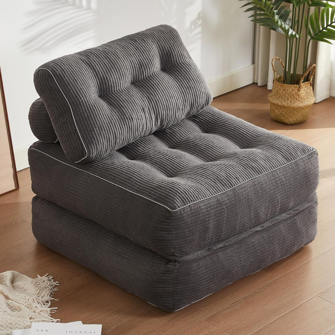 Futon Sofa Bed - Floor Couch for Adults Chair for Living Room-Aldronix