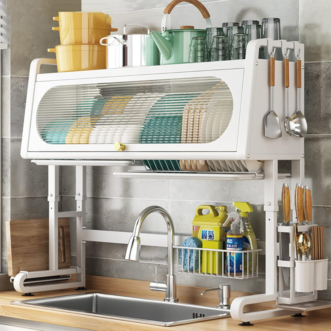 Over The Sink Dish Drying-Aldronix