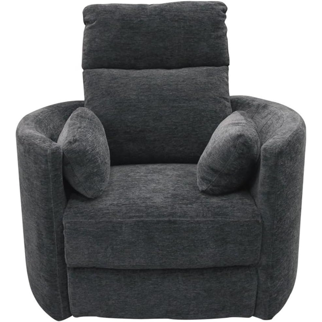 Swivel Glider Recliner in Ivory-Aldronix