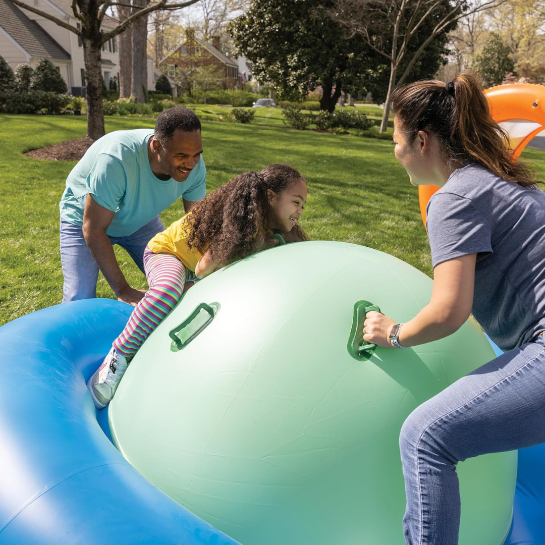 8-Foot Inflatable Dome Rocking Bouncer - Outdoor-Aldronix