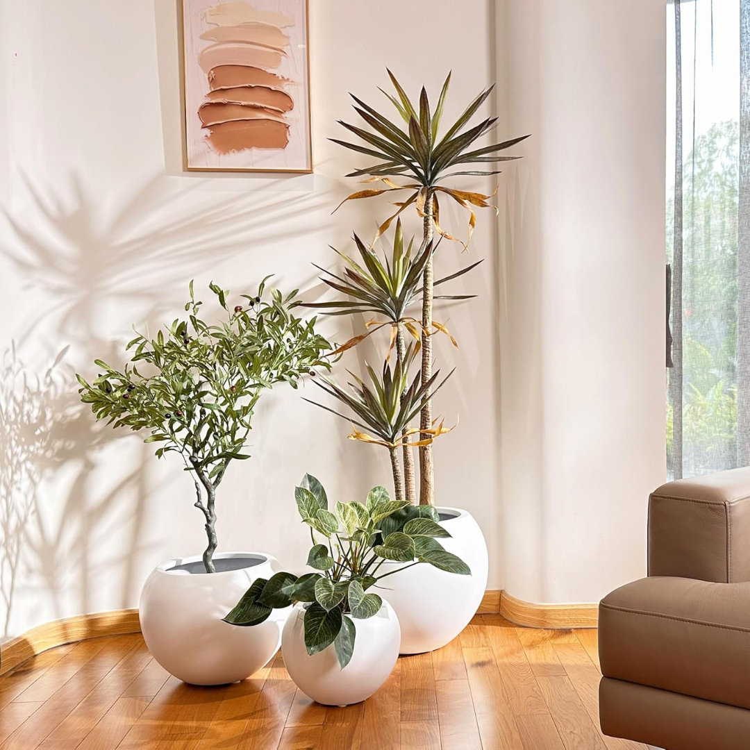 Fiberstone Premium Large Planter-Aldronix