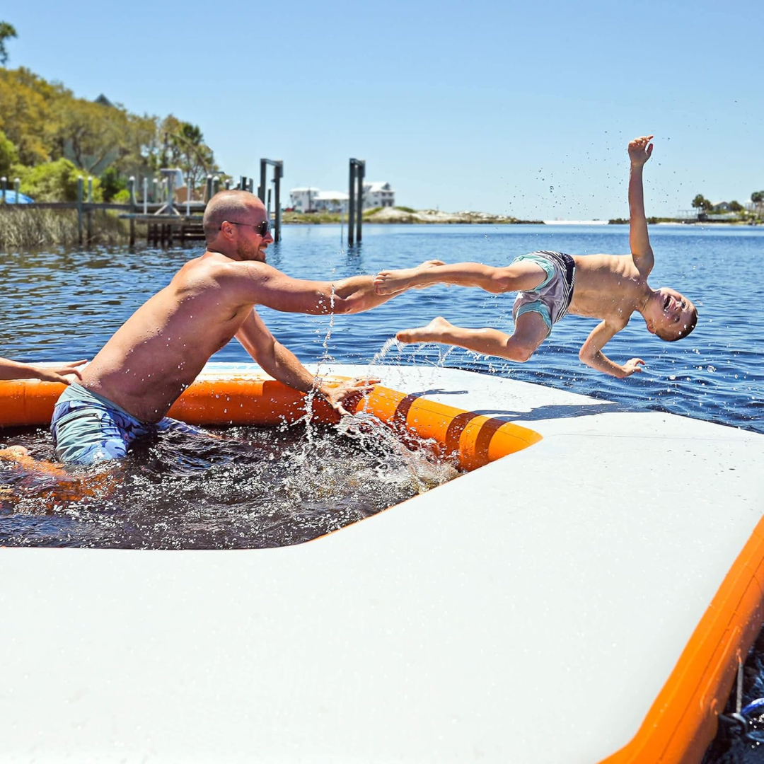 Inflatable Floating Mat Water Lake Lounge-Aldronix