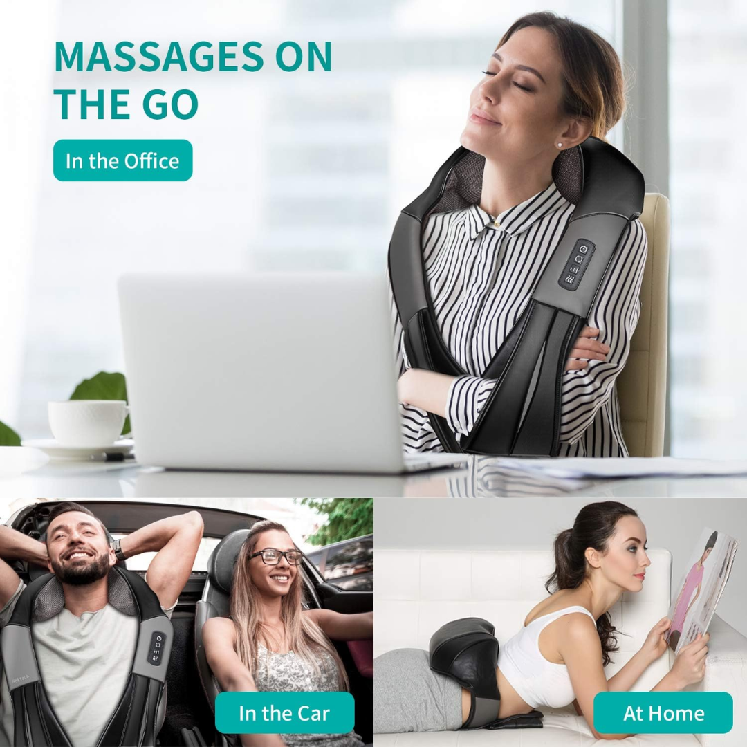 Neck and Back Massager-Aldronix