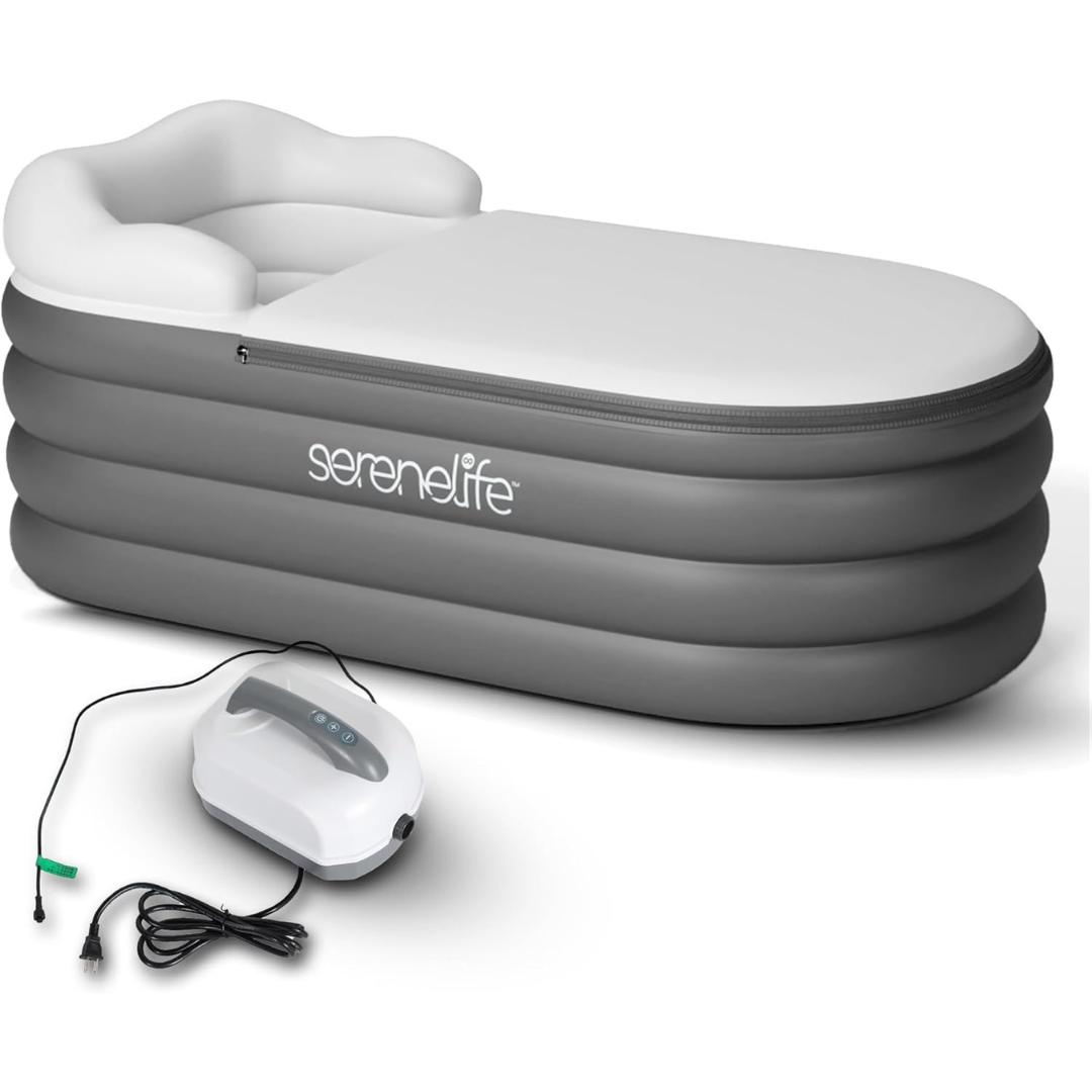 Inflatable Bathtub with Bubble Massage-Aldronix