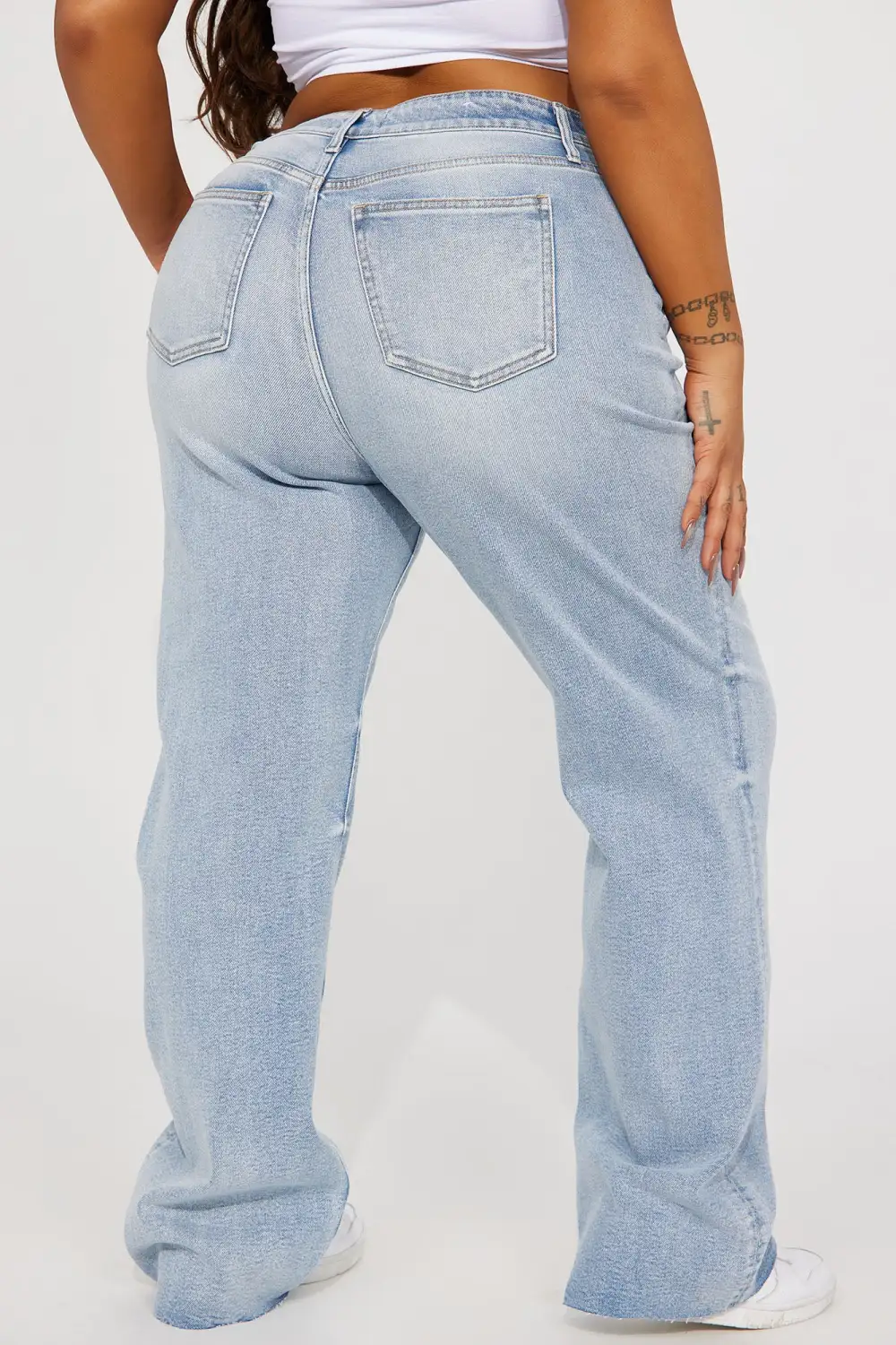 Tough Love Stretch Straight Leg Jean - Light Wash-Aldronix