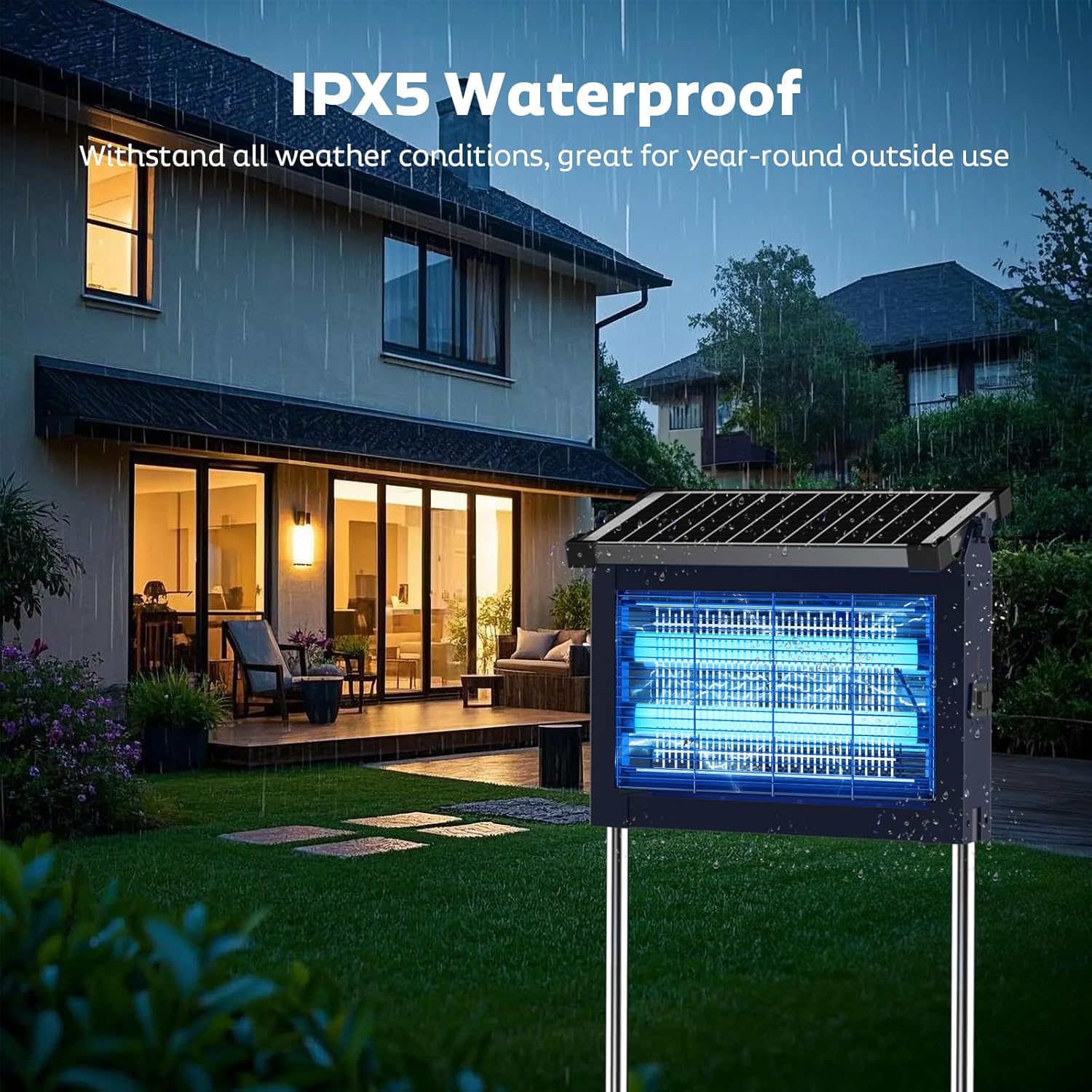 Solar Bug Zapper Outdoor-Aldronix
