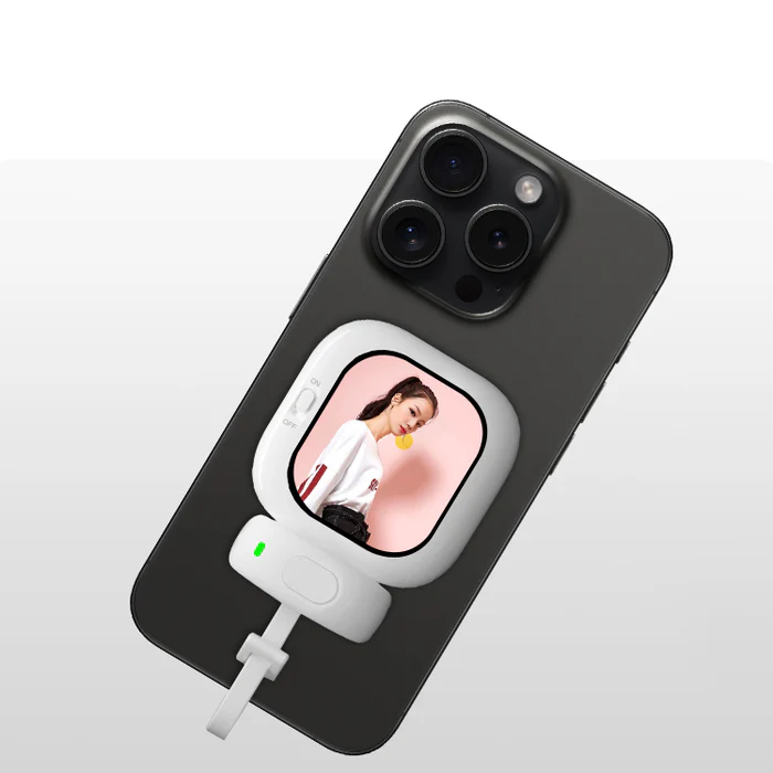 Selfie Display Screen Magnetic Selfie Stick Remote Screen Projector Take Group Photo Record Portable Live Broadcast Rear Camera-Aldronix