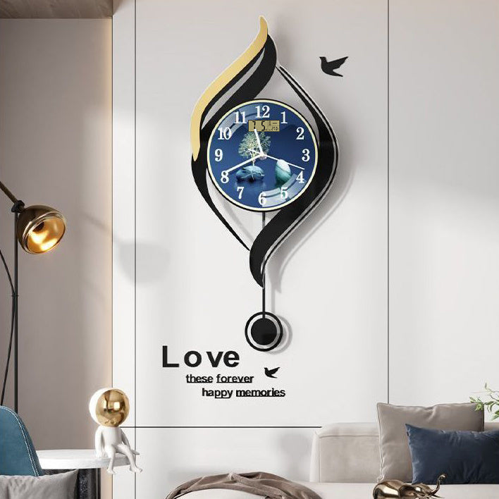 Fashion Styling clock decoration wall art-Aldronix