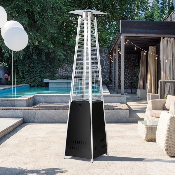 48000 BTU Propane Standing Patio Heater-Aldronix