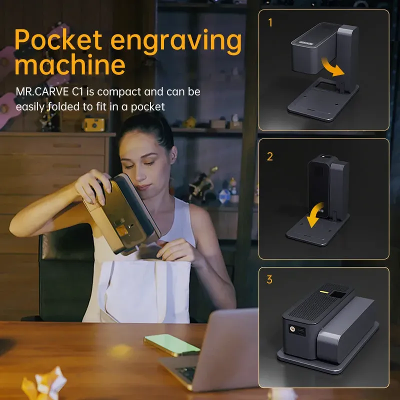 C1 Beginners Laser Engraving Machine for various materials-Aldronix