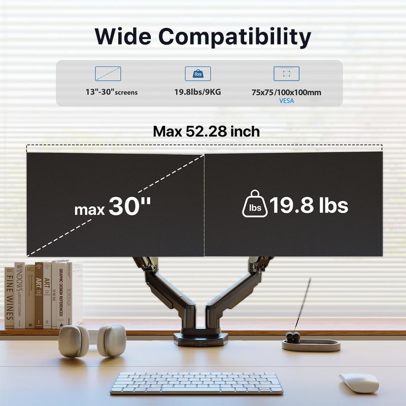 Dual Monitor Arm-Aldronix