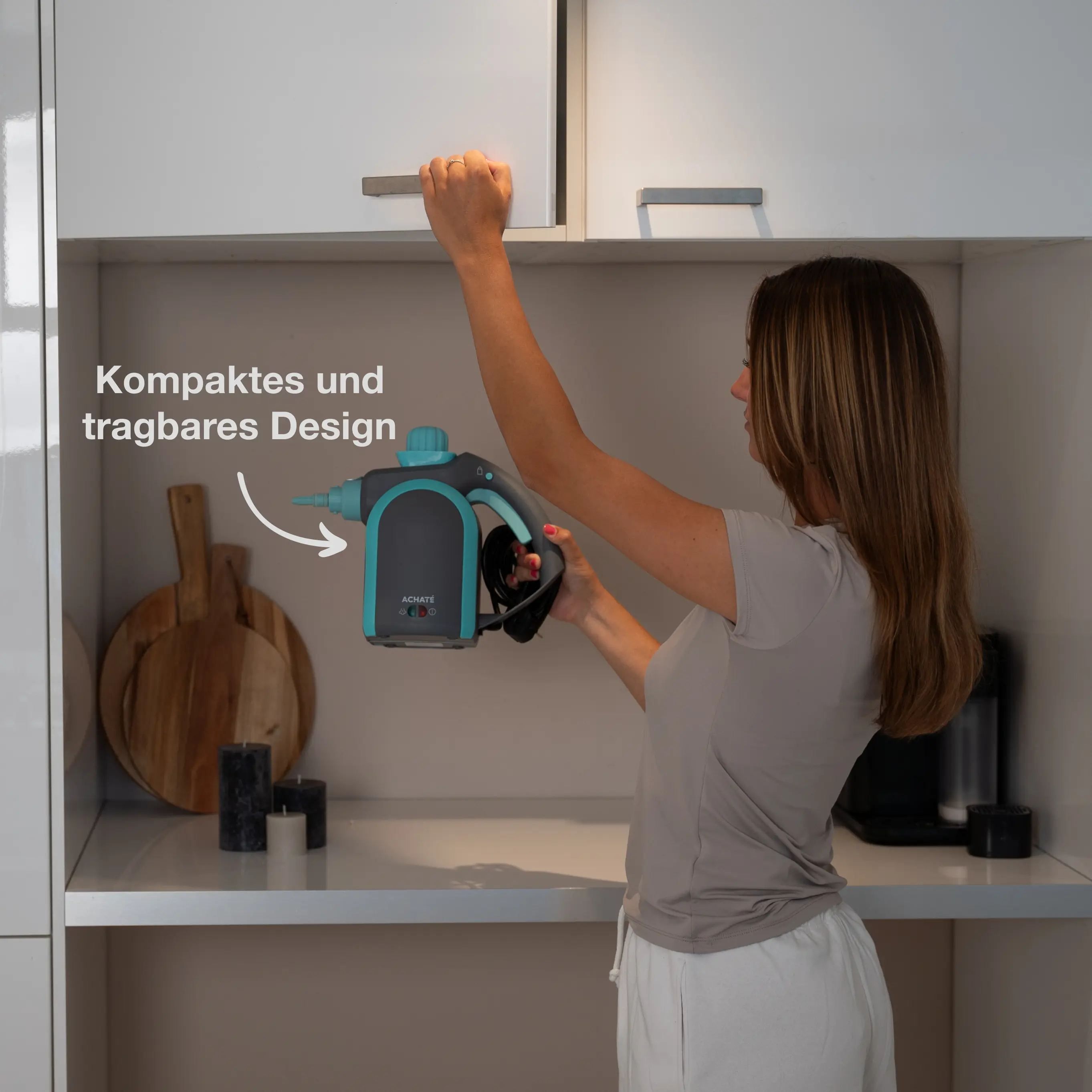 Powerful Handheld Steam Cleaner-Aldronix