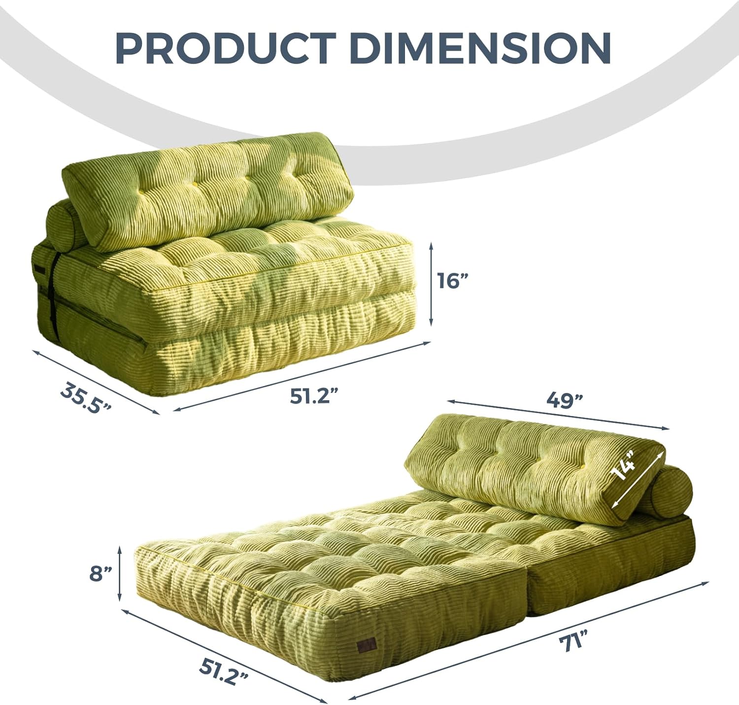 Folding Sofa Bed-Aldronix