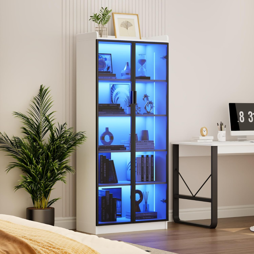 Toy Organizer with LED Lights-Aldronix