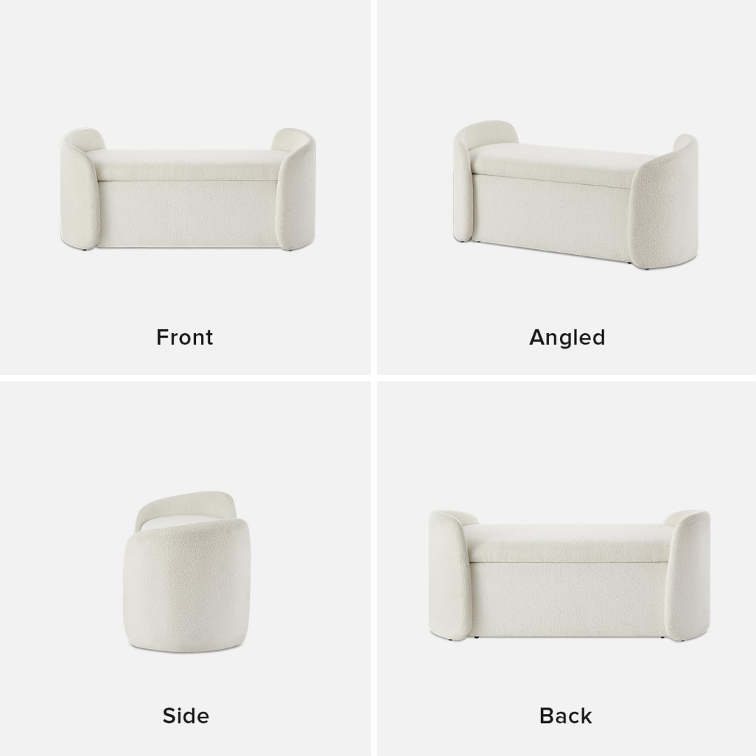 Ottoman Storage Bench-Aldronix