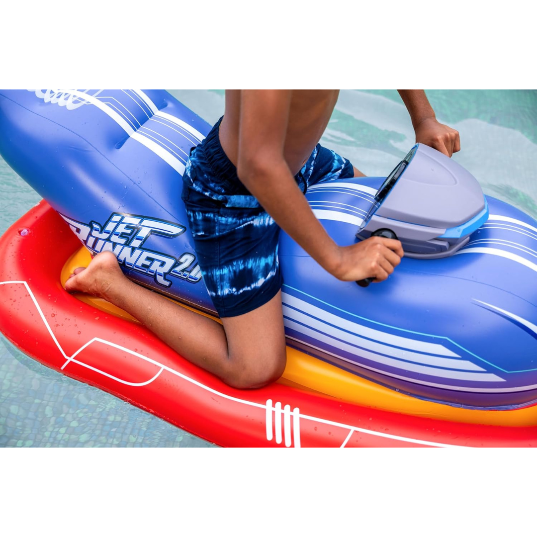 Inflatable Ride-On Watercraft Pool Float - Perfect for The Pool or Lake-Aldronix