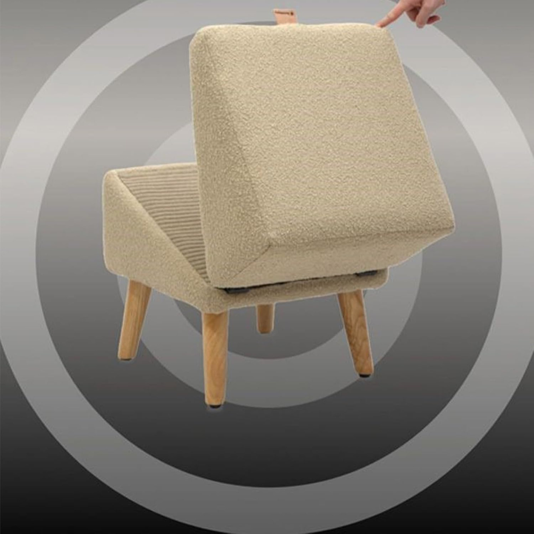 Functional Ottoman Ramp Folding Chair-Aldronix