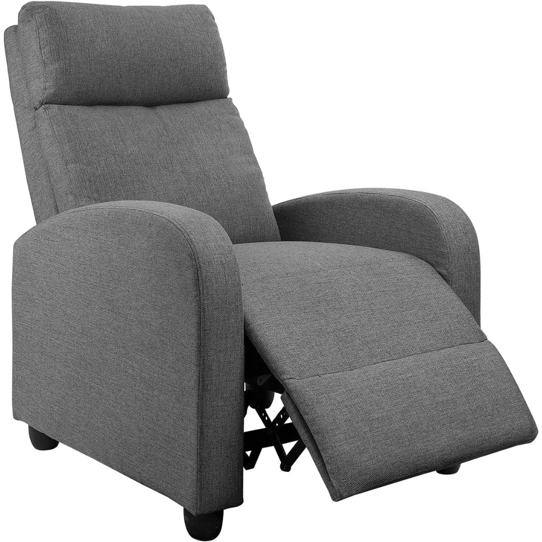 Adjustable Home Theater Single Recliner Sofa-Aldronix