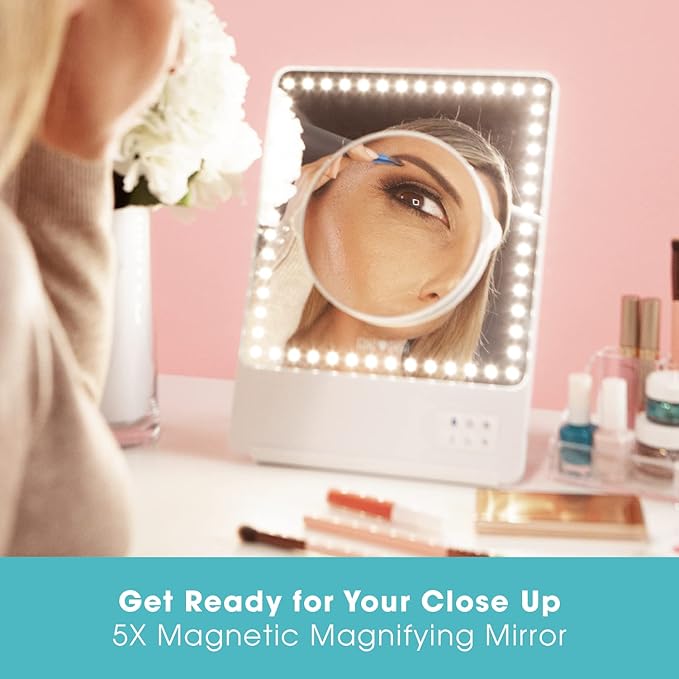 Skinny Smart Vanity Mirror with HD LEDs-Aldronix