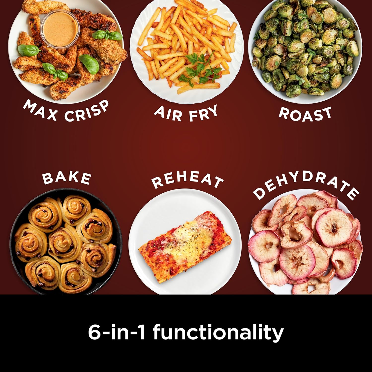 Air Fryer Pro XL 6-in-1 with 6.5 QT Capacity