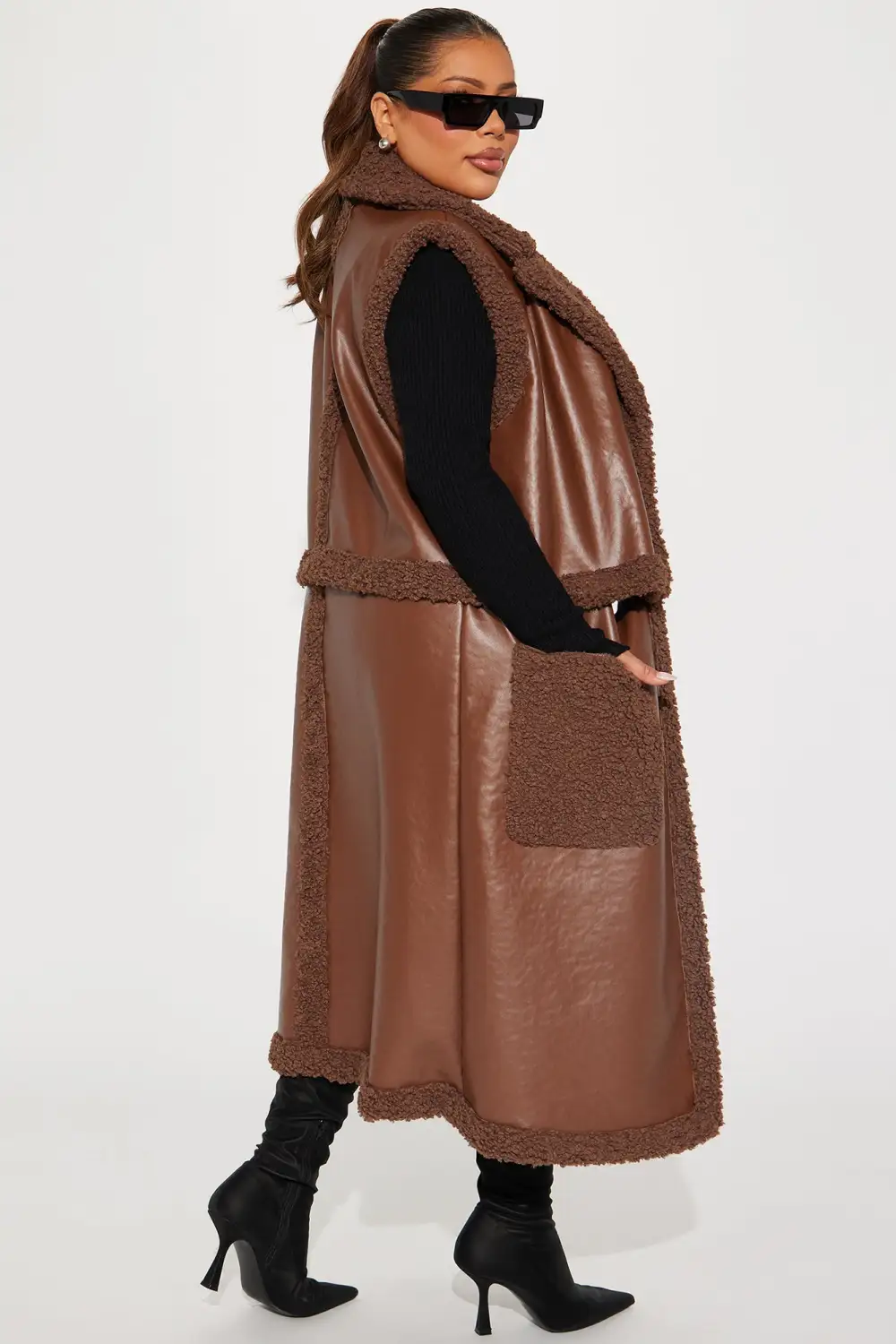 Amsterdam 4 In 1 Coat - Chocolate-Aldronix