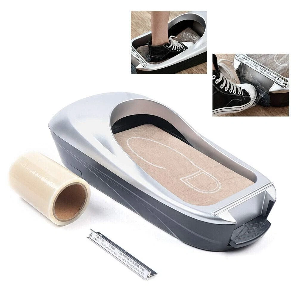 Automatic shoe cover machine(Including 1 roll of shoe cover film)-Aldronix