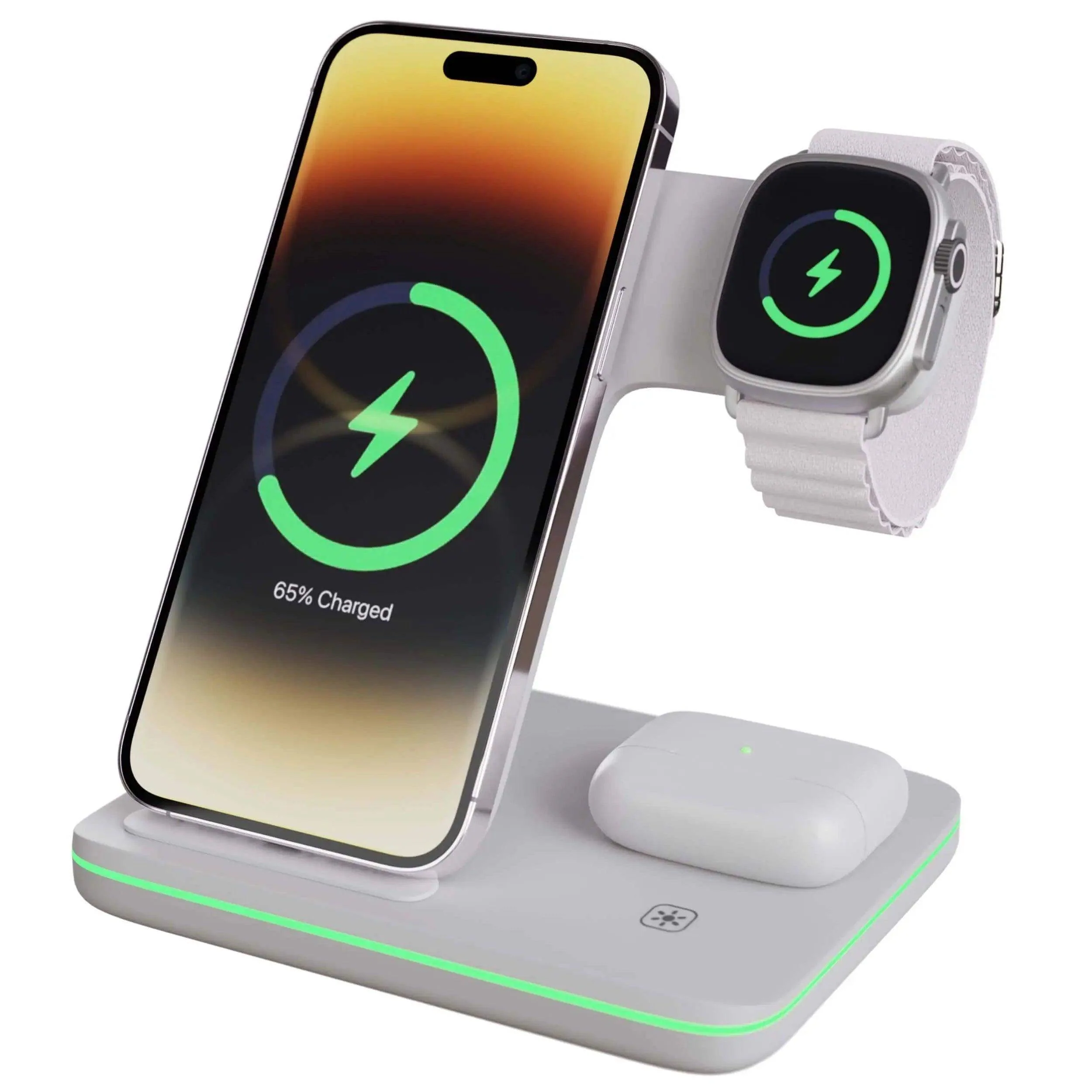 3-in-1 Apple Charger Dock-Aldronix