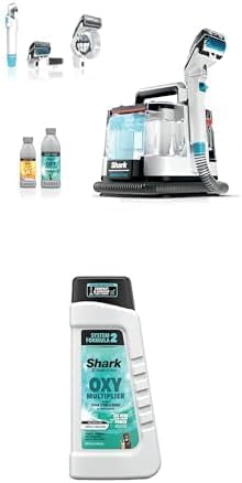 PX201 StainStriker Portable Carpet & Upholstery Cleaner, Spot, Stain, & Odor Eliminator, 3 Attachments, Perfect for Pets, Carpet, Area Rugs, Couches, Upholstery, Cars & More, White-Aldronix
