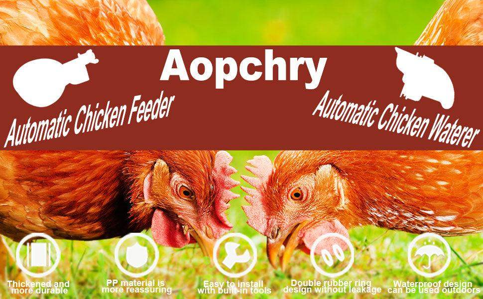 10 Pcs Chicken Waterer-Aldronix