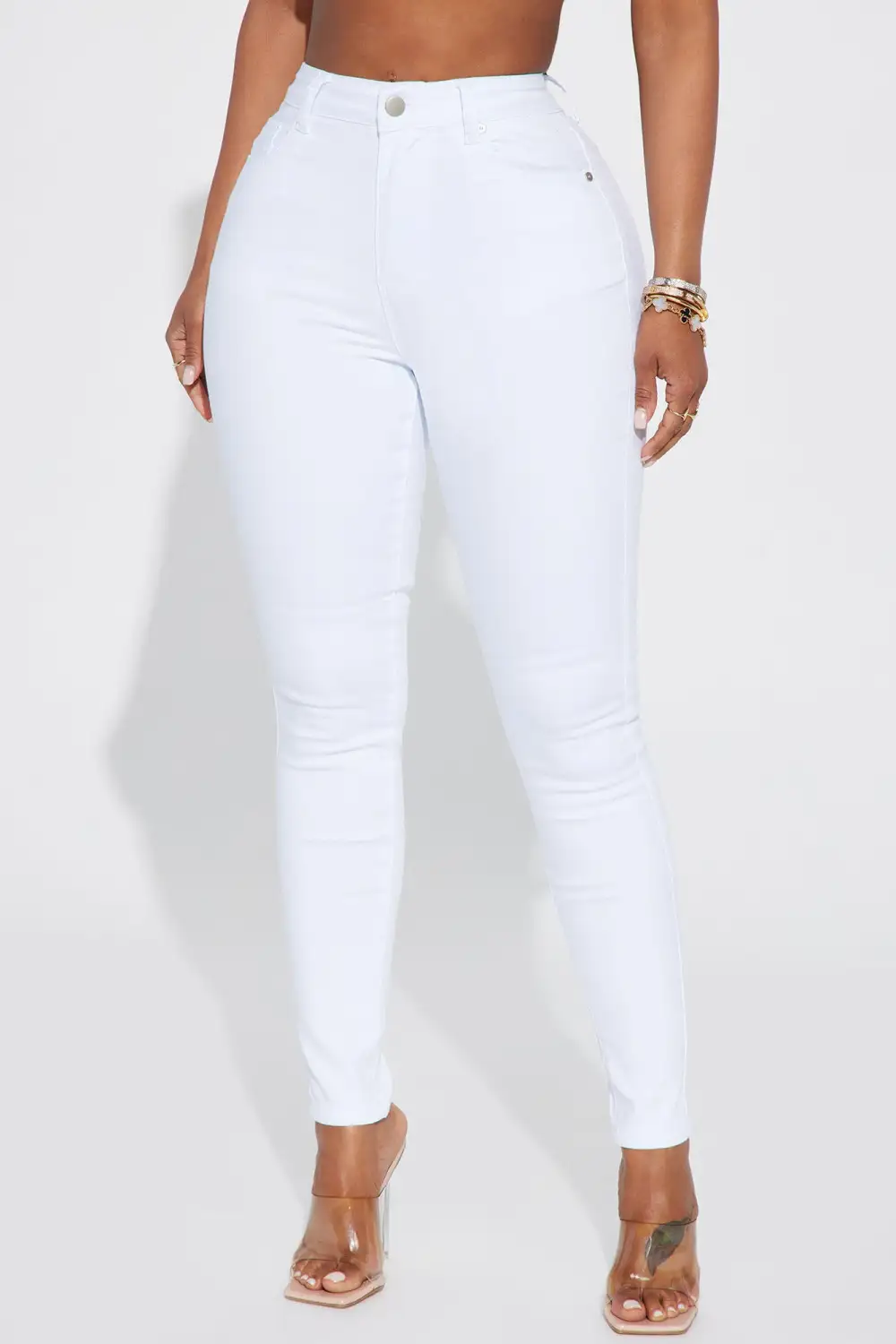 Irresistible Stretch Skinny Jean - White-Aldronix