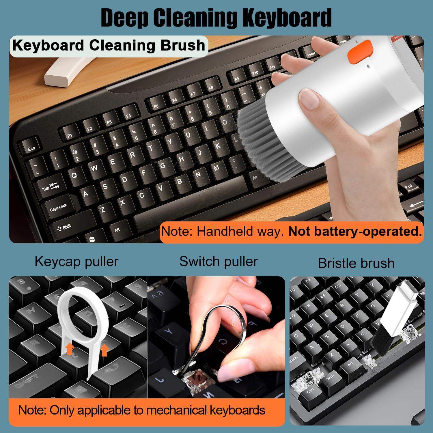 20-In-1 Keyboard Earbuds Cleaning Kit-Aldronix