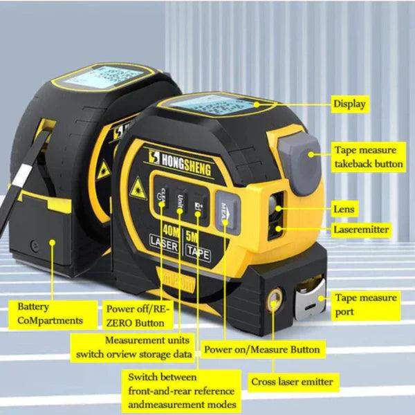 3 In 1 Infrared Laser Tape-Aldronix