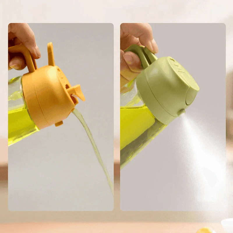 2-in-1 Glass Oil Sprayer and Dispenser-Aldronix