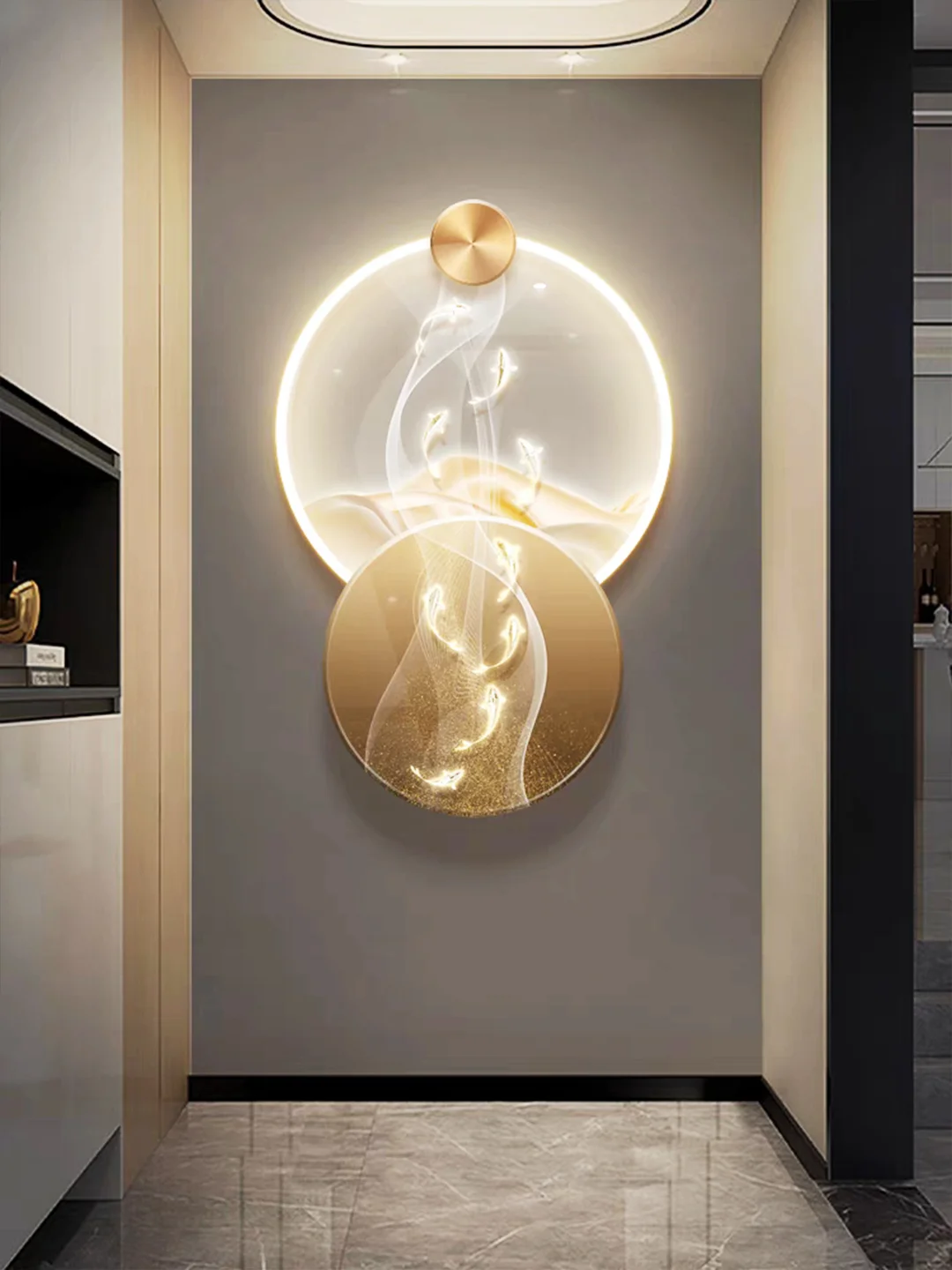 3D Relief LED Decorative Painting-#9-Aldronix