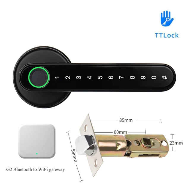 Smart WiFi Remote Controlled Door Lock-Aldronix