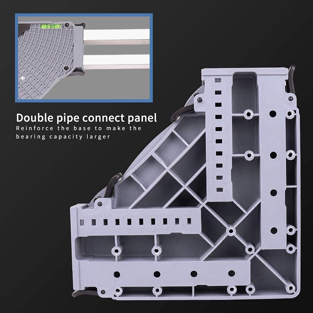 Washing Machine Base Frame with Wheels, Refrigerator Refrigerator Plate, Furniture Roller Guide, Adjustable 45-72 cm, Bear Load 700 kg, Stable and Non-Slip, for Washing Machines, Dryers-Aldronix